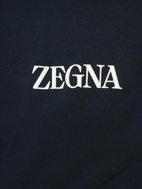 Zegna   Cotton crewneck sweatshirt 